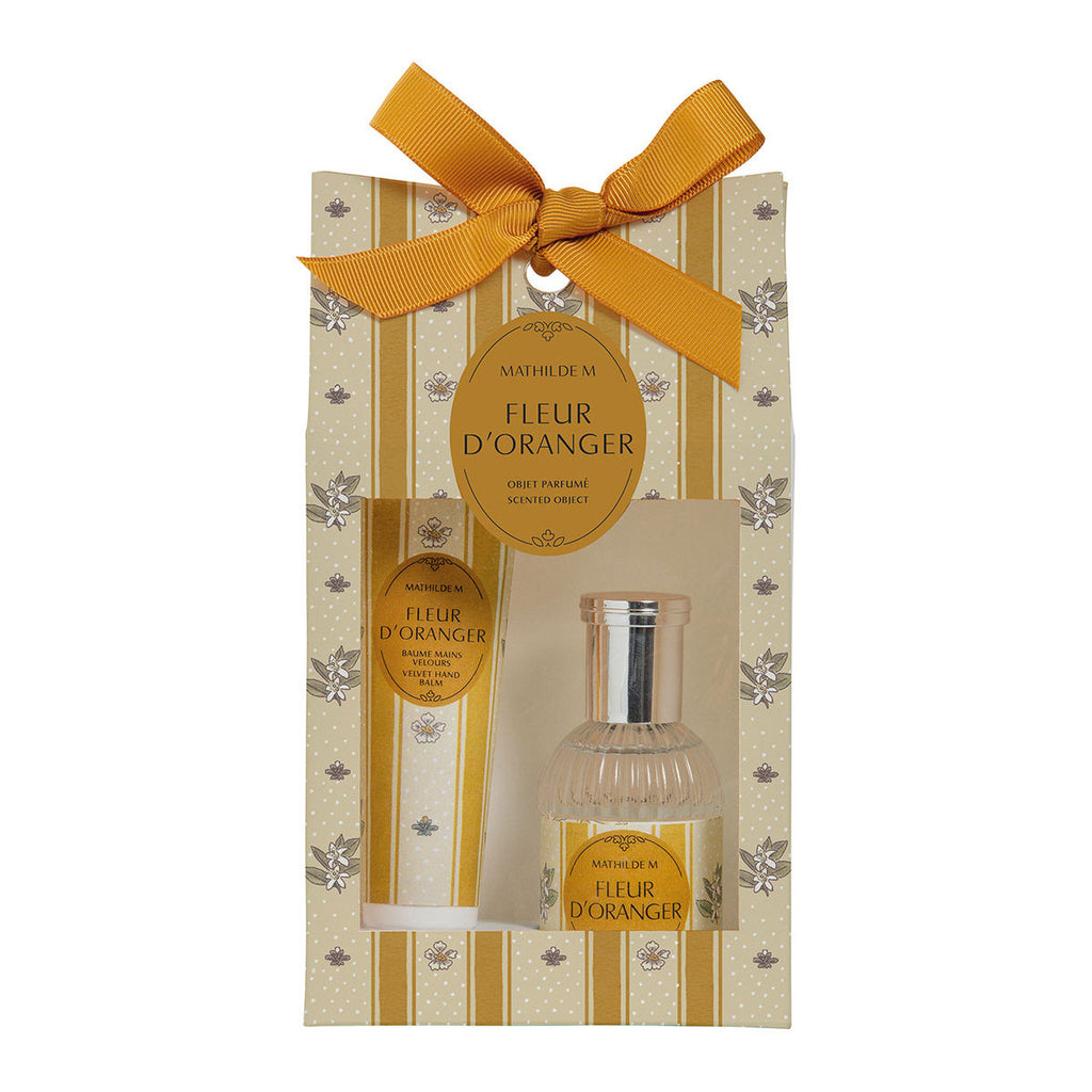 COFFRET PARFUME EAU DE TOILETTE ET BAUME FLEUR D'ORANGER
