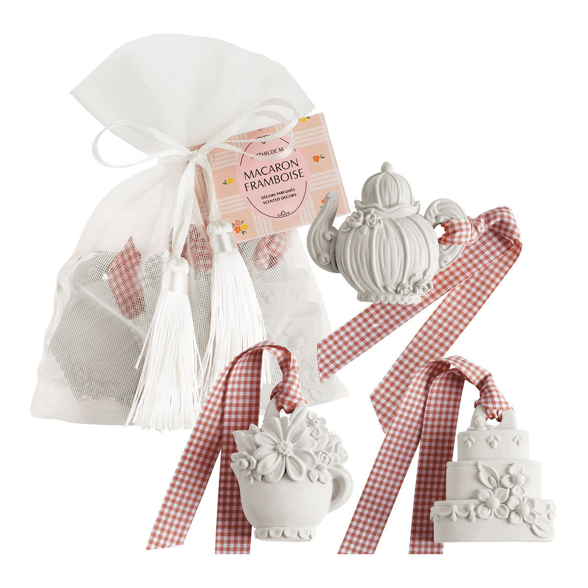 POCHON 3 DECORS FRAMBOISE