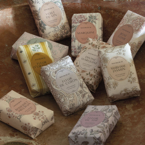 SAVON PARFUME CACHEMIRE EXQUIS -  FLEUR D'ORANGER