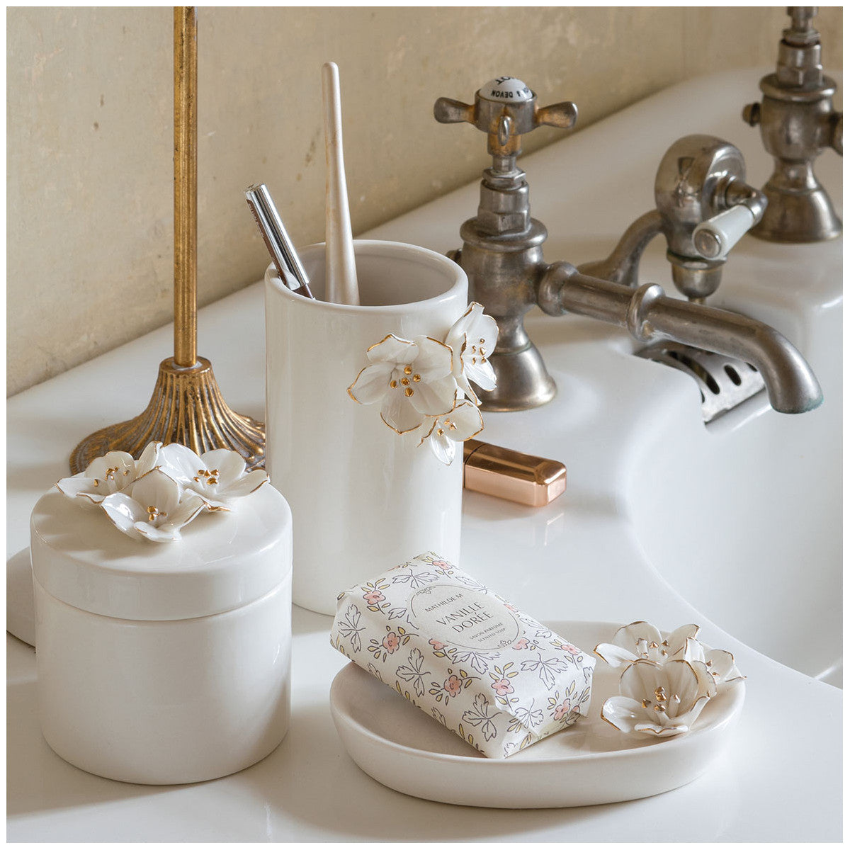 VERRE BAIN AMOUR DE FLEUR